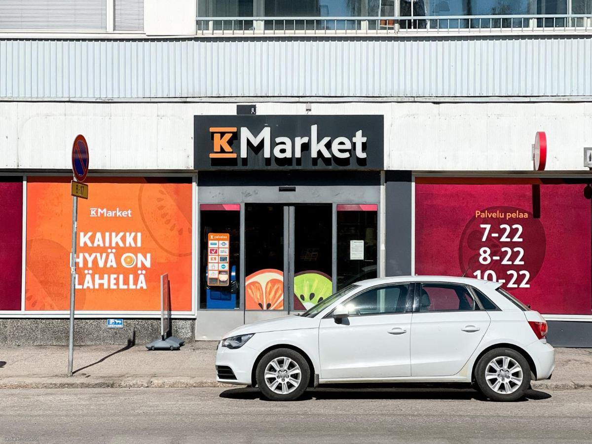 Just Renovated Stylish Nordic Studio By Tram Stop Helsinki Exterior photo